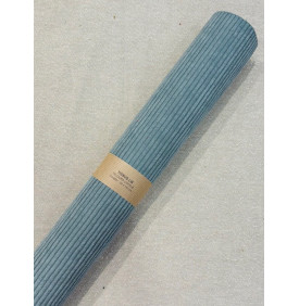 Coupon Velours Côtelé Huggy. Lichen 5mm_Format 50 x140 cm pour mode et accessoires.