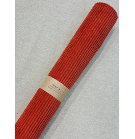 Tissus Velours Côtelé - Terracotta (Coupon Grand Format) - Tissus LM