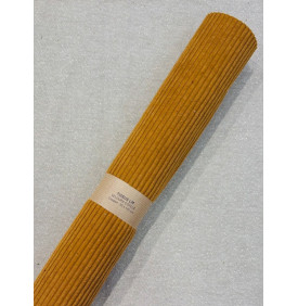 Tissus Velours Côtelé - Ocre (Coupon Grand Format) - Tissus LM