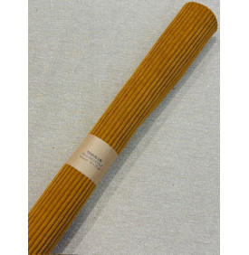 Tissus Velours Côtelé - Ocre (Coupon Petit Format) - Tissus LM