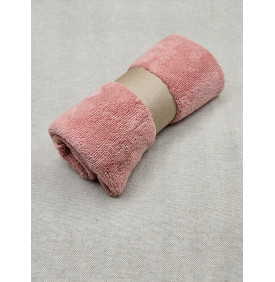 Tissus Éponge Bambou Velours. Marsala (Coupon Petit Format) - Tissus LM