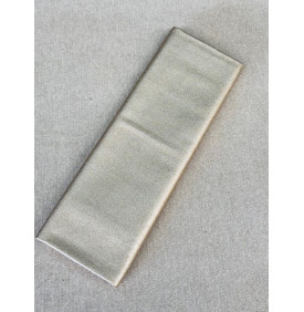 Tissu Coton Enduit : Métal. Doré - Coupon 50 x 150 cm - Tissu Imperméable