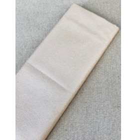 Tissu Coton Enduit Uni Brillant. Champagne (Coupon 50x150 cm) - Tissus LM