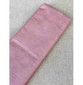 Tissu Coton Enduit Uni Brillant. Poudré (Coupon Grand Format) - Tissus LM