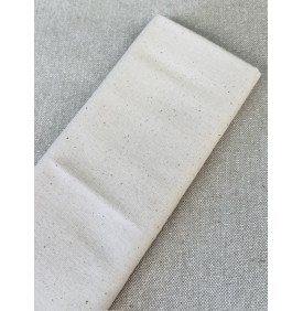 Coupon Coton Enduit “Taiko” Décrue – 50 x 160 cm – Tissu Imperméable