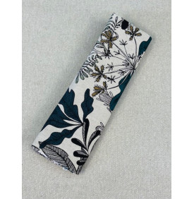 Coupon Toile Palace "Bangkok" Vert - 50 x 160 cm - Tissu Ameublement