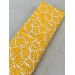 Coupon Coton Enduit : Antibes. Jaune (50x160 cm) élégants, résistant et imperméable
