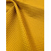 Coupon éponge Nid d'Abeille Moutarde - Tissu Absorbant et Moderne