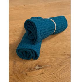 Coupon éponge Nid d'Abeille Canard - Tissu Absorbant et Moderne