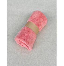Coupon Tissu Éponge Velours Marsala- Doux, Absorbant (50x70 cm) - Tissus LM