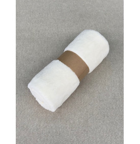 Coupon Éponge Microfibre Bambou Écru 50 x 70 cm – 305 g/m² Ultra Doux