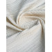 Tissu Éponge Nid d'Abeille Écru- Tissu Absorbant et Moderne