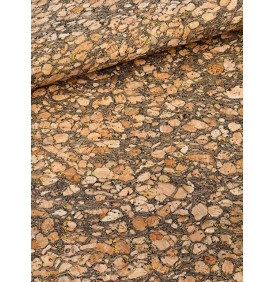 Coupon Liège : Liège Doré Naturel – 50 x 70 cm - Tissus LM