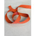 Sangle Coton 30 mm Rouille. Métallisé Argent (98% Coton, 2% Lurex Argent) - Tissus LM