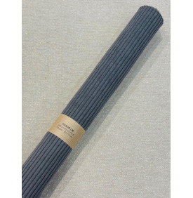Coupon Velours Côtelé Épais 5 mm – Anthracite (50 x 70 cm) | Tissus LM