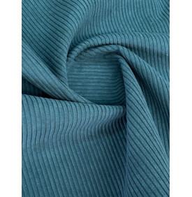 Coupon Velours Côtelé 5 mm d'ameublement – Huggy Canard   (50 x 70 cm) - Tissus LM