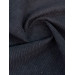 Velours Côtelé 5 mm "Huggy". Noir (Coupon 50 x 70 cm)