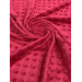 Tissu Minky Bubble Cardinal