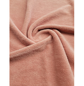 Coupon Éponge Bambou Velours : Marsala – 50x70 cm – Tissu Doux & Absorbant – 305 g/m² Ultra Doux