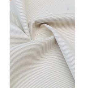 Tissu Velours Côtelé Épais “Starsky” Écru – 3 mm – Coupon 50 x 70 cm
