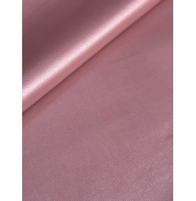 Coupon Simili Cuir Rose Métallisé – 50 × 140 cm – 360 g/m² – Tissu Ameublement & Accessoires