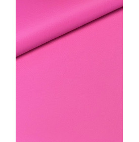 Coupon Simili Cuir "Karia Grainé" Rose - Tissu d’Ameublement & Accessoires – 50 x 70 cm