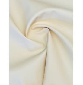 Simili Cuir Uni – Karia Ivoire – Effet Cuir Grainé – Coupon 50x70 cm