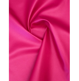 Simili Cuir Uni – Karia Fuchsia – Effet Cuir Grainé – Coupon 50x70 cm