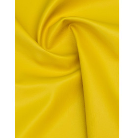 Simili Cuir Uni – Karia Curcuma – Effet Cuir Grainé – Coupon 50x70 cm