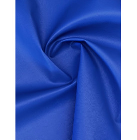 Simili Cuir Uni – Karia Cobalt – Effet Cuir Grainé – Coupon 50x70 cm