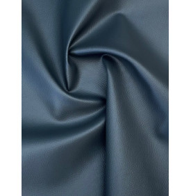 Coupon Simili Cuir "Karia Grainé" Gris Ardoise - Tissu d’Ameublement & Accessoires – 50 x 70 cm