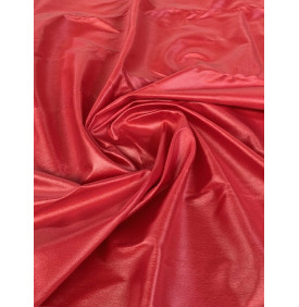 Tissu PUL Rouge – Imperméable, Contact Alimentaire – Coupon 50 x 70 cm