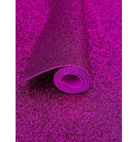 Coupon Mousse Eva Goma - Glitter Fuchsia