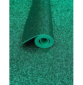 Coupon Mousse Eva Goma - Glitter Vert