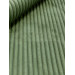 Velours larges côtes 10 mm kaki (400 g/m²) – Coupon 50x70 cm, doux, épais et résistant.