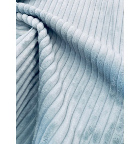 Coupon Velours Côtelé "Futé" Lichen - Côtes 10 mm – 50 x 70 cm - Tissu d’Ameublement