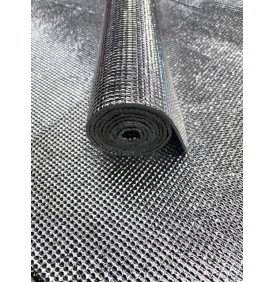 Tissu isotherme argent thermo-réflecteur, épaisseur 2 mm et laize 150 cm