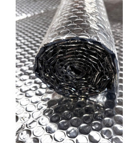 Coupon Tissu Isolant Thermique  Argent– 50 × 70 cm – Épaisseur 2 mm – 180 g/m²