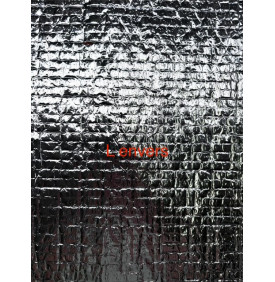 Tissu isotherme argent thermo réflecteur, épaisseur 2 mm et 180 g/m²