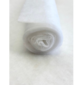 Tissus Ouate Thermocollante - Blanc – Différents Formats