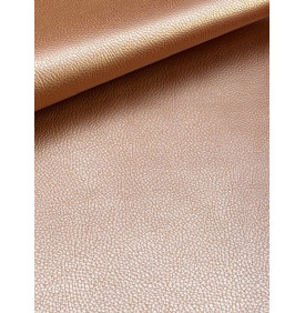 Simili Cuir Rose Gold "Métallisé" – 150 cm – 450 g/m² – Vente au mètre – Tissus Ameublement