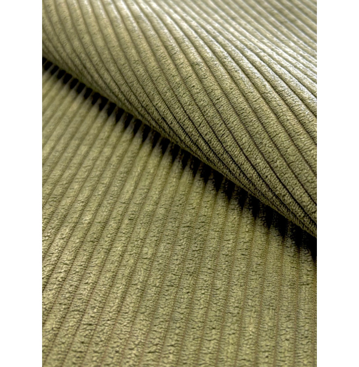 Coupon Tissu – Velours Côtelé 5 mm : Kaki (400 g/m²) – 50 x 140 cm – Tissu d’Ameublement Coupon Tissu – Velours Côtelé 5 mm : Kaki (400 g/m²) – 50 x 140 cm – Tissu d’Ameublement