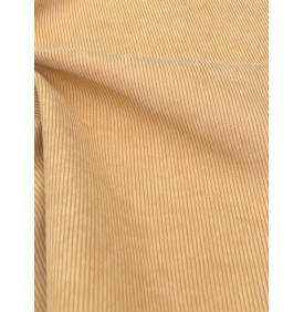 Coupon Velours Côtelé “Starsky” Massala – Fine Côtes 3 mm - 50 x 140 cm - Tissu Ameublement