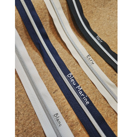 Kit Couture : Banane Arlequin - Fermetures / Argenté