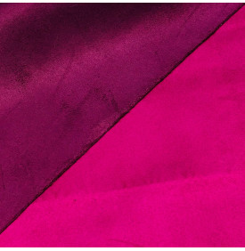 Suédine Double Face Alaska / Fuchsia Améthyste