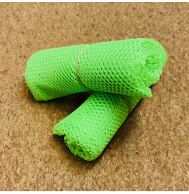 Coupon Filet "Mesh" Vert – Maille 5 mm – 50 x 70 cm – Tissu Respirant pour Sacs à Vrac & Accessoires