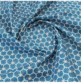 Coupon Coton Enduit « Riad » - Canard