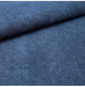 Tissu Velours Ras Uni / Anti-Taches Ultraclean - Marine | 14.90 €/M