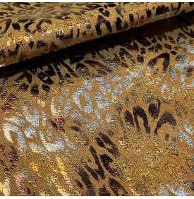 Toile Saaya Fauve – Tissu Épais & Élégant