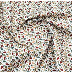 Coupon Coton Enduit « Otma » Kaki